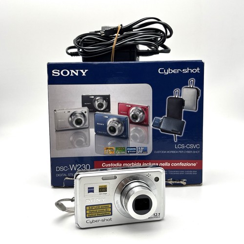 Sony cyber shot dsc - cyber-shot, dsc-w230